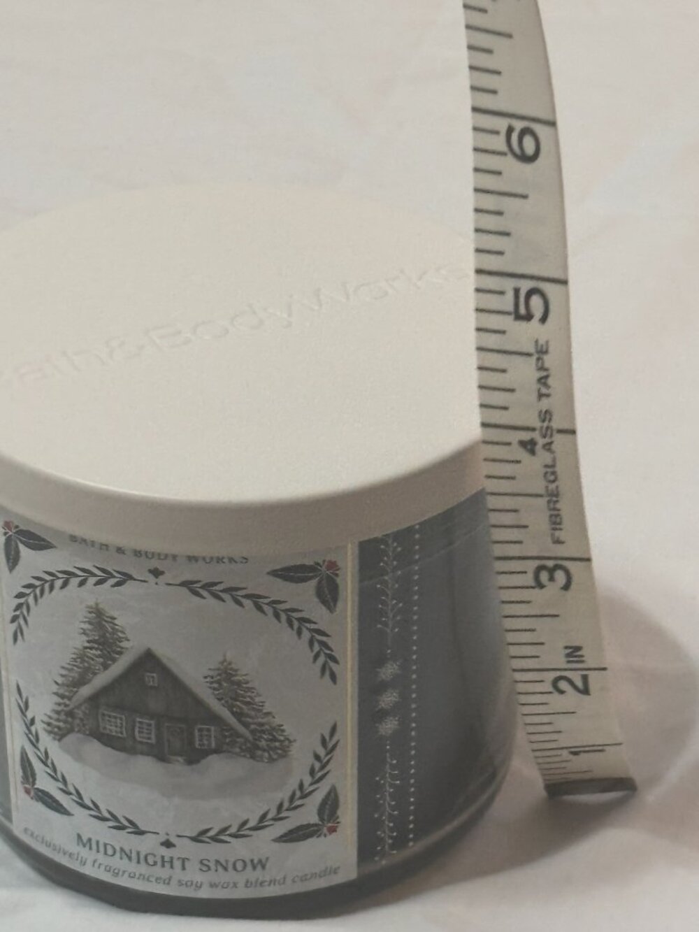 Bath & Body Works Midnight Snow 3-Wick Candle 14.5oz - NEW - Picture 6 of 6